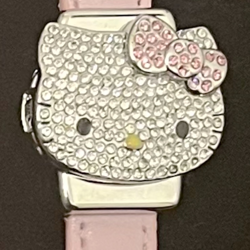 Hello Kitty Limited Edition Swarovski Crystal Watch Never Worn, In Original Box